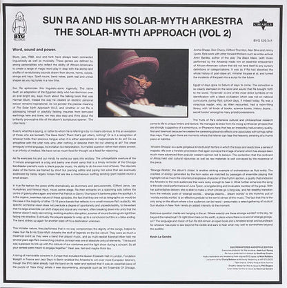 The Sun Ra Arkestra - The Solar-myth Approach (Vol 2)(VINYL) | Mint (M) Mint (M)-