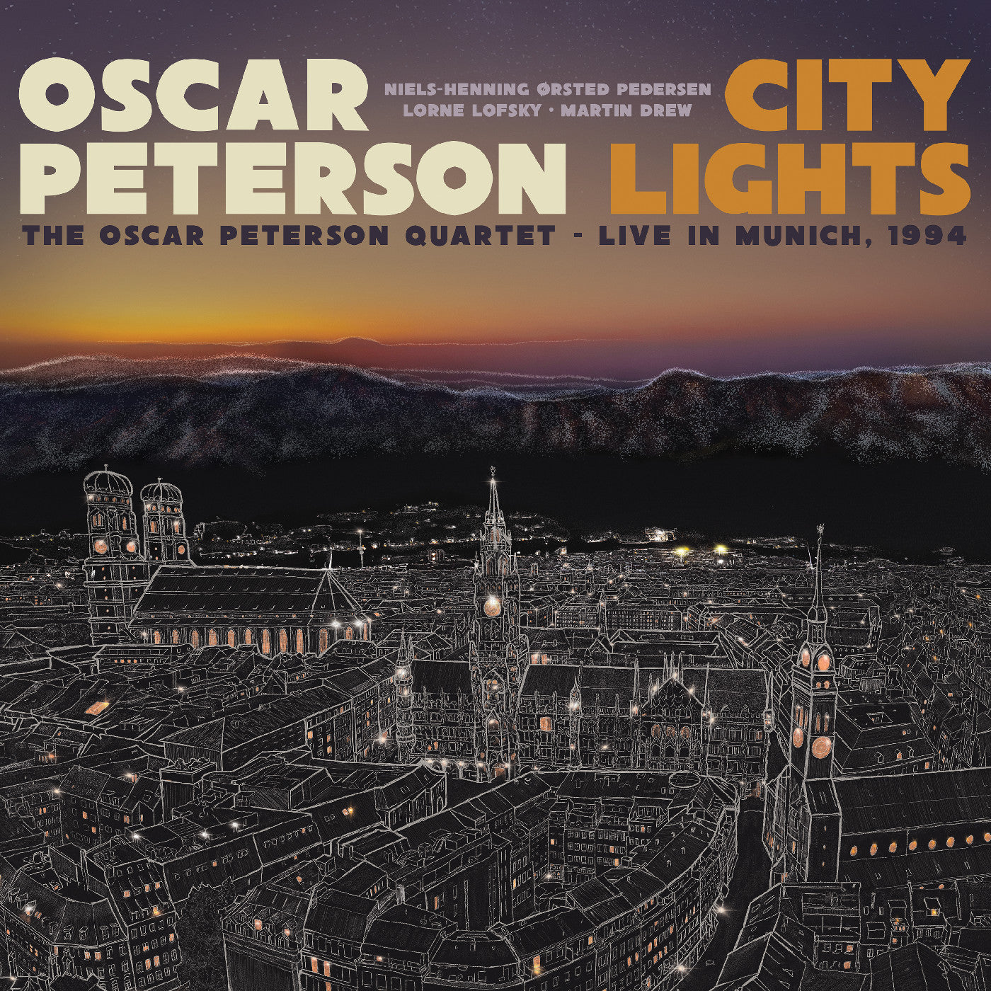 Peterson, Oscar - City Lights: The Oscar Peterson Quartet - Live in Munich, 1994 (ROYAL PLUM "FRUIT PUNCH" VINYL) |-