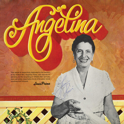 Louis Prima - Angelina {GREEN/WHITE/RED VINYL) | Mint (M) Mint (M)-