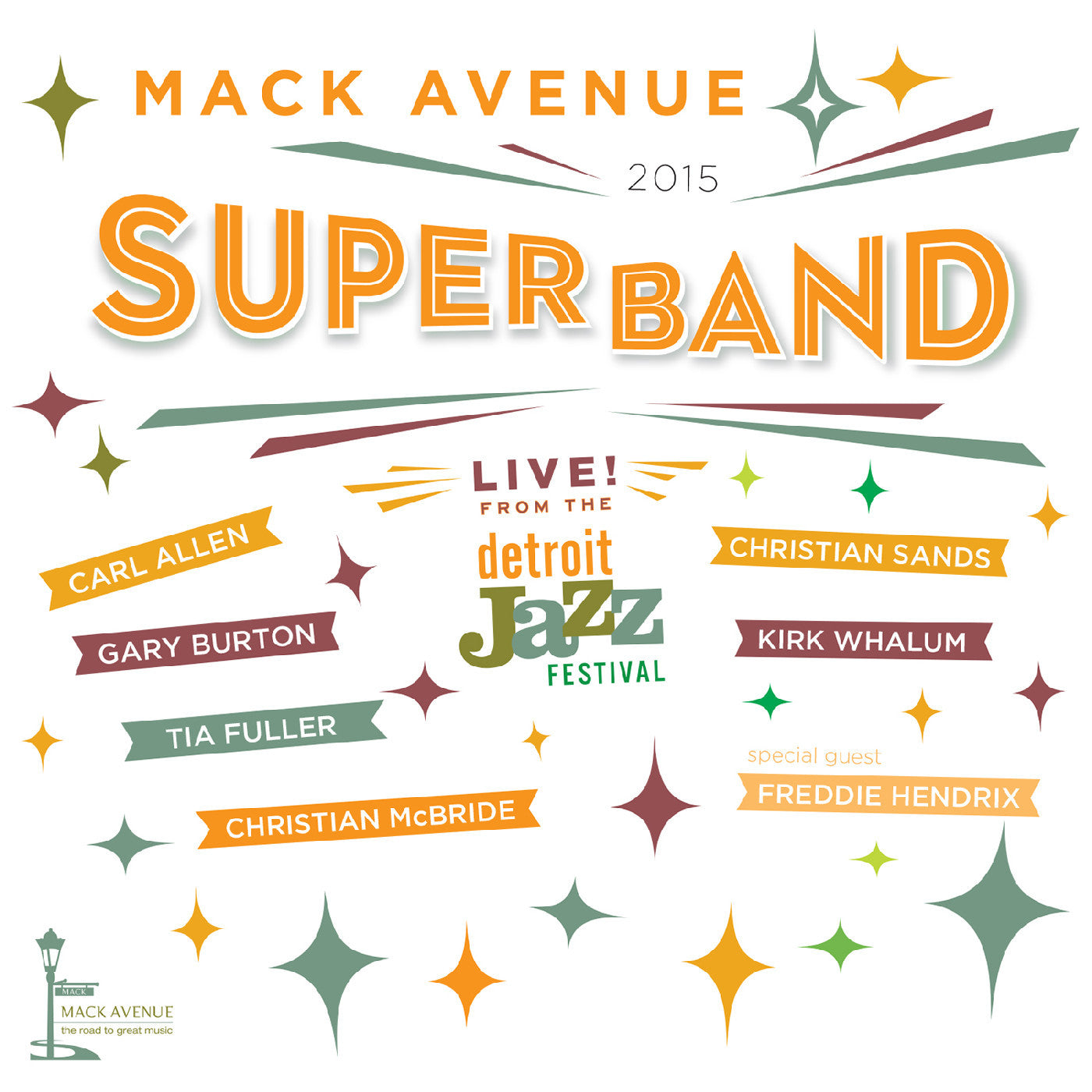 Mack Avenue SuperBand - Live from the Detroit Jazz Festival - 2015 (CD) |-
