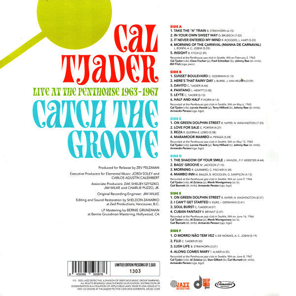Cal Tjader - Catch The Groove (Live At The Penthouse 1963-1967) (VINYL RSD) |-