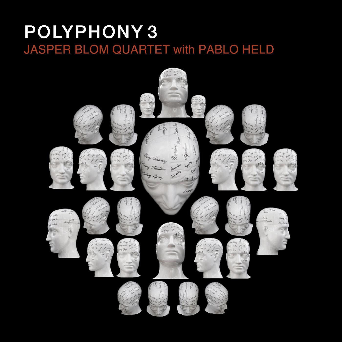 Blom, Jasper Quartet & Pablo Held - Polyphony 3 (CD) |-