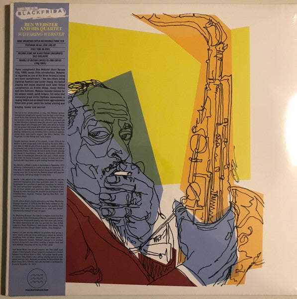 Ben Webster Quartet - Wayfaring Webster (2xVINYL) |-
