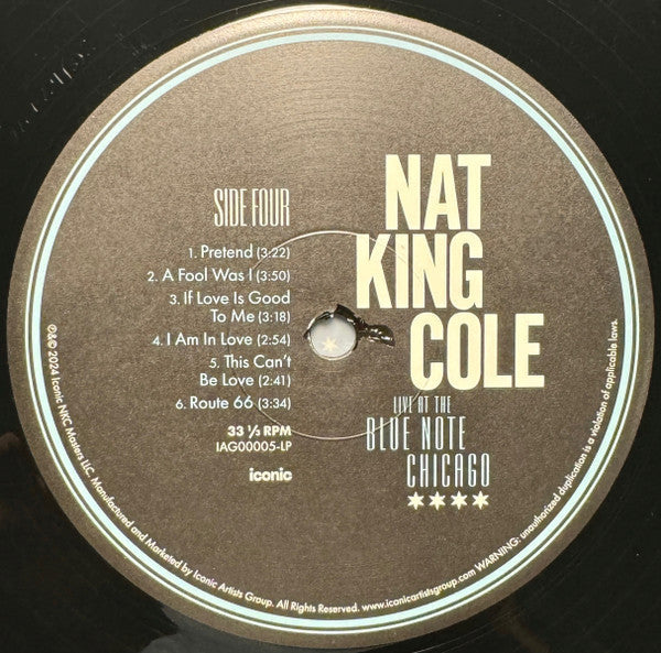 Nat King Cole - Live At The Blue Note Chicago | Mint (M) Mint (M)-