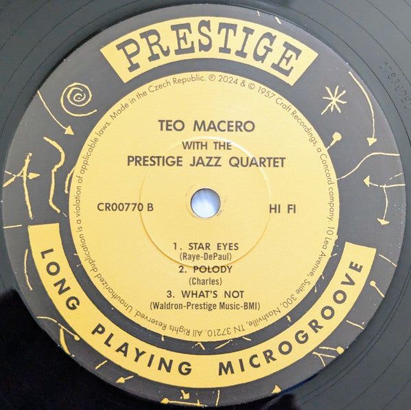 Teo Macero - Teo (VINYL VMP) | Mint (M) Mint (M)-