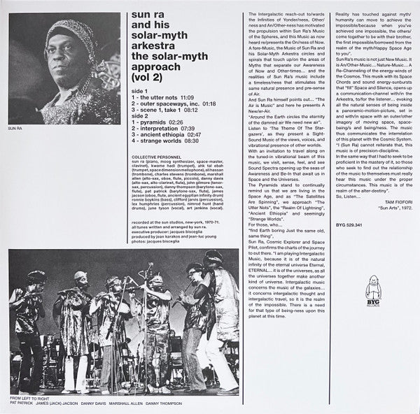 The Sun Ra Arkestra - The Solar-myth Approach (Vol 2)(VINYL) | Mint (M) Mint (M)-