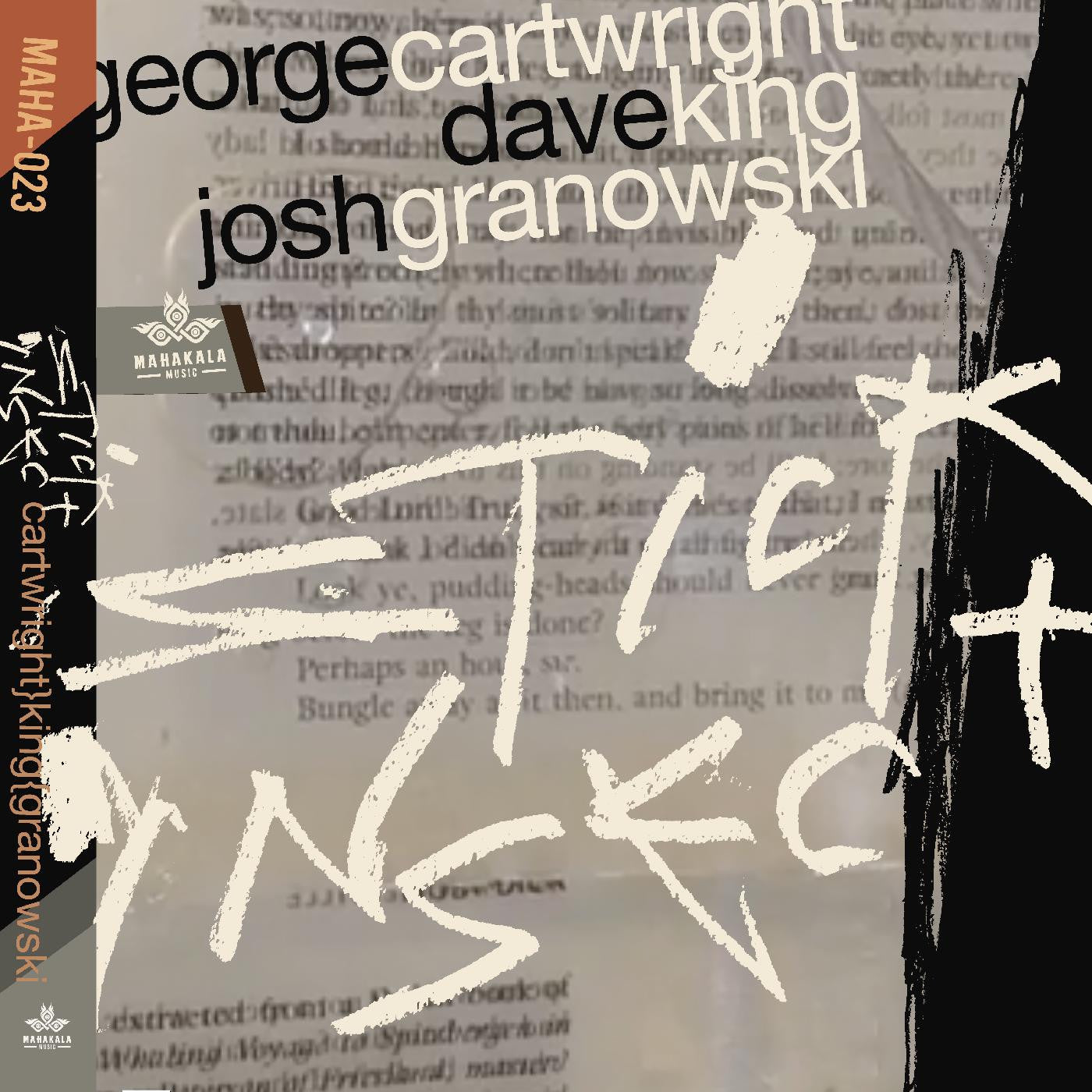 George Cartwright, Dave King, and Josh Granowski - Stick Insect (CD) |-