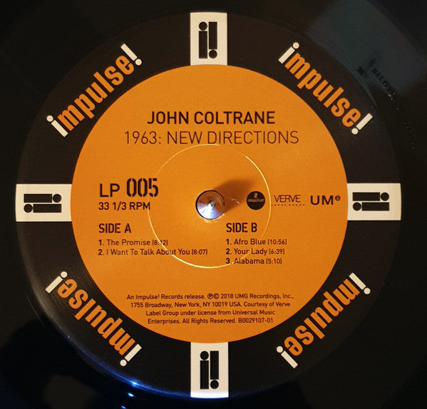 John Coltrane - 1963: New Directions (BOX) | Mint (M) Mint (M)-