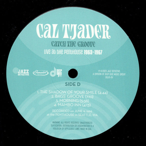 Cal Tjader - Catch The Groove (Live At The Penthouse 1963-1967) (VINYL RSD) |-