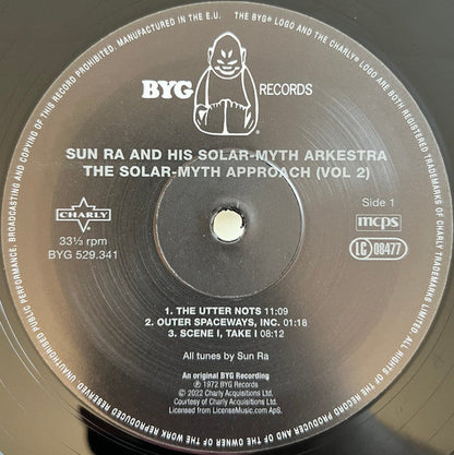 The Sun Ra Arkestra - The Solar-myth Approach (Vol 2)(VINYL) | Mint (M) Mint (M)-