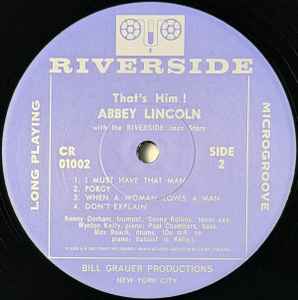 Abbey Lincoln - That's Him (RSD 2026 VINYL) | Mint (M) Mint (M)-