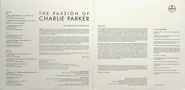 Various - The Passion Of Charlie Parker (2xVINYL) | Mint (M) Mint (M)-