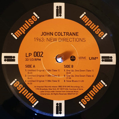 John Coltrane - 1963: New Directions (BOX) | Mint (M) Mint (M)-