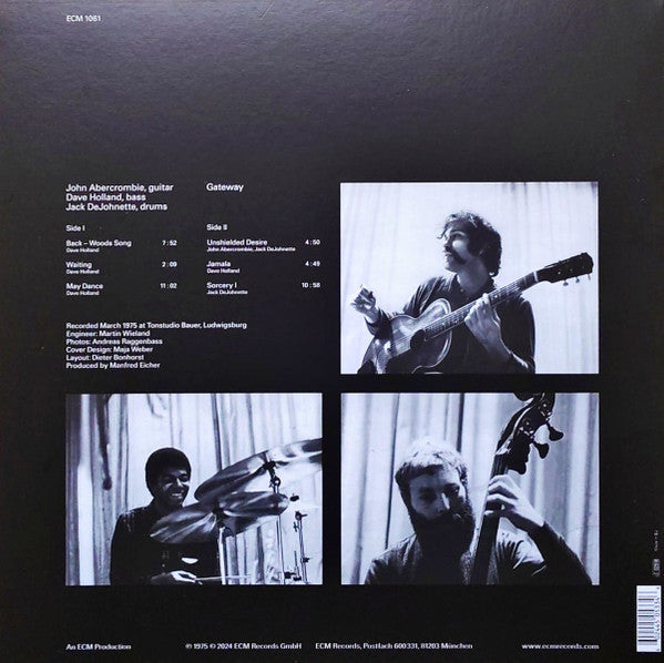 John Abercrombie, Dave Holland, Jack DeJohnette - Gateway (VINYL BOX) |-