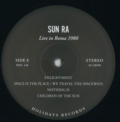 Sun Ra - Live In Roma 1980 | Mint (M) Mint (M)-