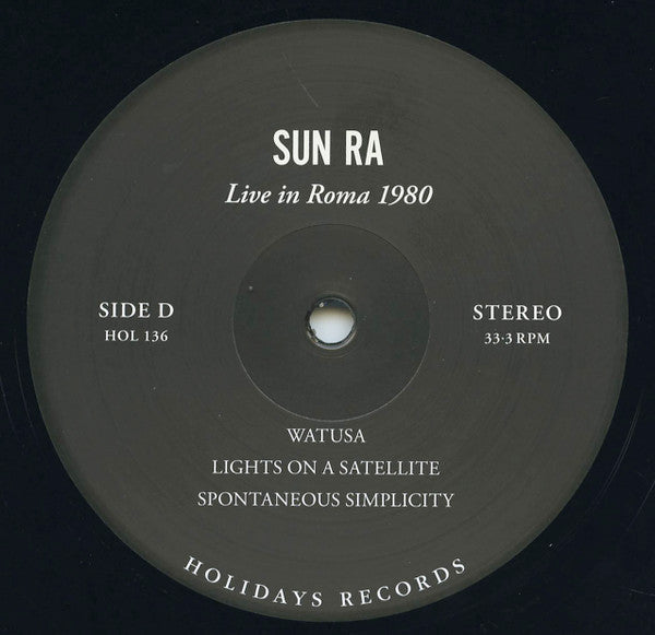Sun Ra - Live In Roma 1980 | Mint (M) Mint (M)-