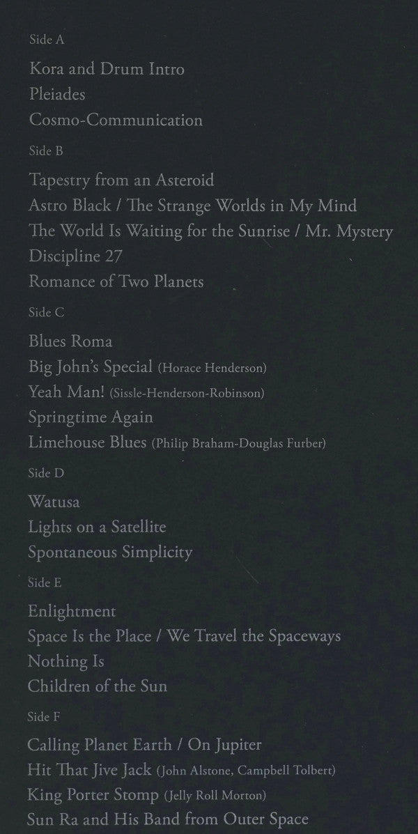 Sun Ra - Live In Roma 1980 | Mint (M) Mint (M)-