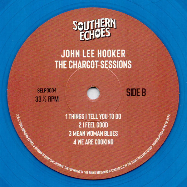 John Lee Hooker - The Charcot Sessions (2025 RSD BOX SET) | Mint (M) Mint (M)-