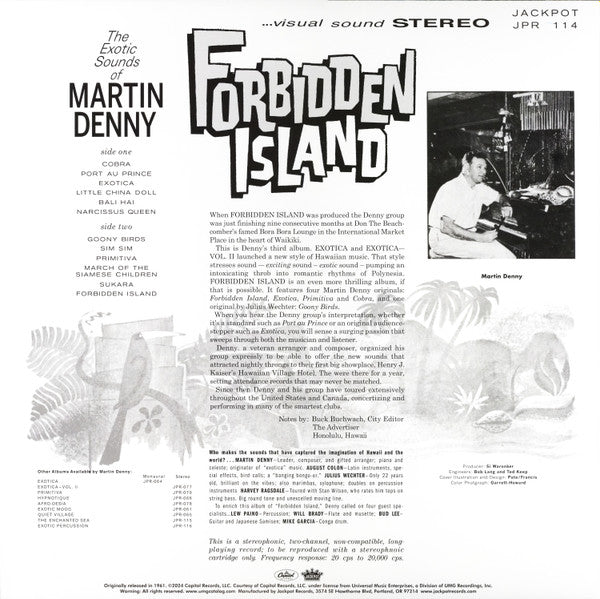 Forbidden Island (DARK LAVA VINYL) | Mint (M) Mint (M)-