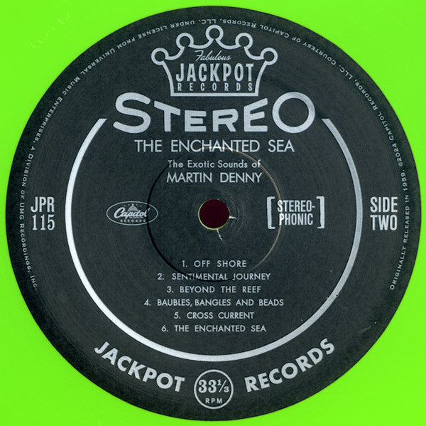 The Enchanted Sea (TIKI GREEN VINYL) | Mint (M) Mint (M)-
