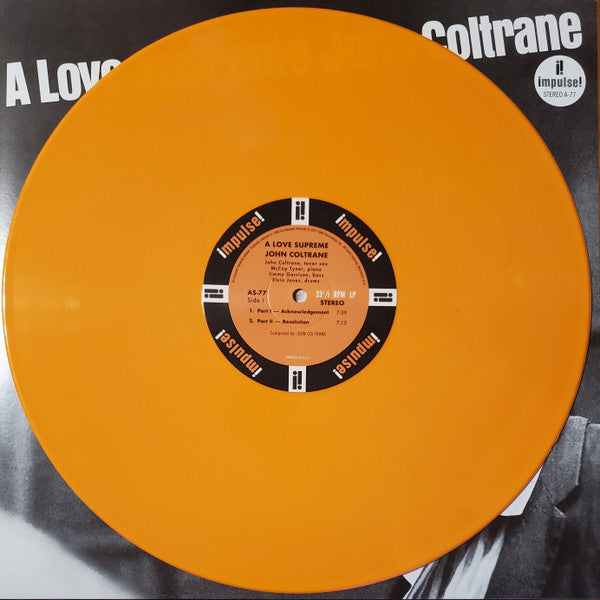 A Love Supreme (ORANGE VINYL) | Mint (M) Mint (M)-