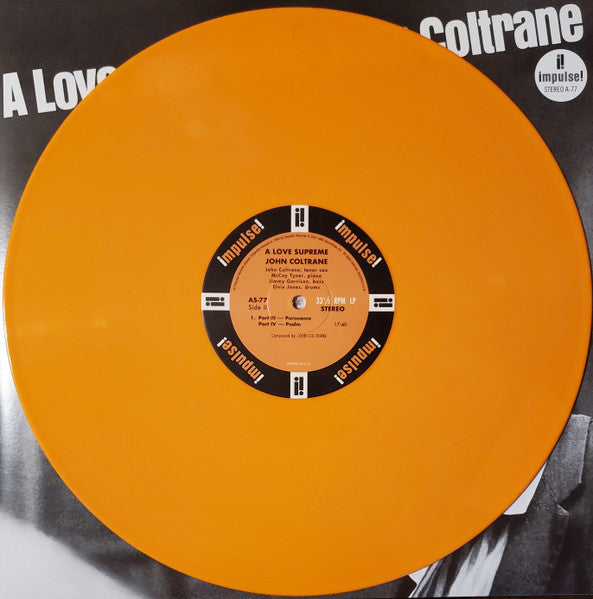 A Love Supreme (ORANGE VINYL) | Mint (M) Mint (M)-