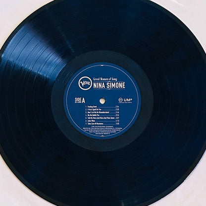 Nina Simone - Great Women Of Song (TRANSLUCENT BLUE W/ BLACK SWIRL VINYL) | Mint (M) Mint (M)-