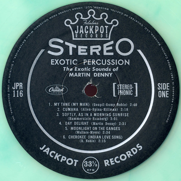 Martin Denny - Exotic Percussion (SEA GLASS VINYL) | Mint (M) Mint (M)-