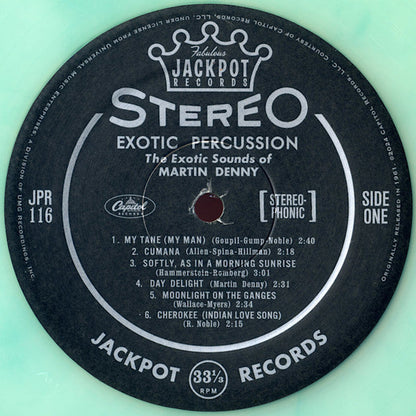 Martin Denny - Exotic Percussion (SEA GLASS VINYL) | Mint (M) Mint (M)-