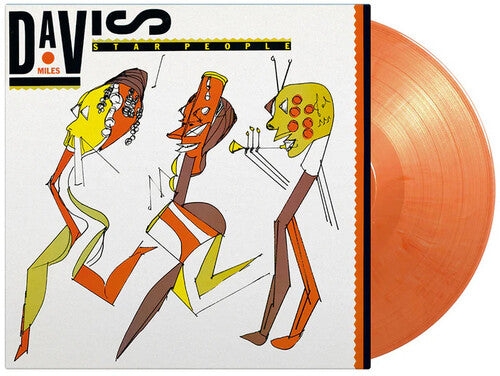 Miles Davis - Star People (ORANGE & WHITE MARBLE VINYL) | Mint (M) Mint (M)-