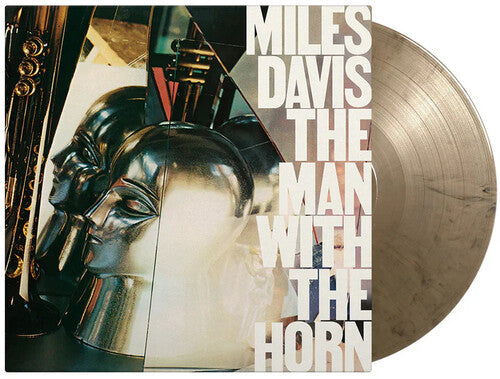 Miles Davis - The Man With The Horn (GOLD & BLACK MARBLE VINYL) | Mint (M) Mint (M)-
