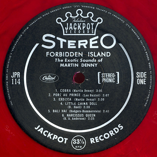 Forbidden Island (DARK LAVA VINYL) | Mint (M) Mint (M)-