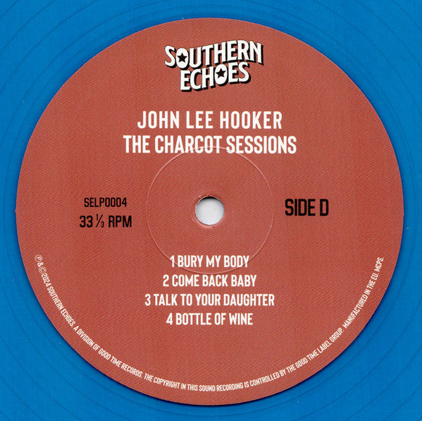 John Lee Hooker - The Charcot Sessions (2025 RSD BOX SET) | Mint (M) Mint (M)-