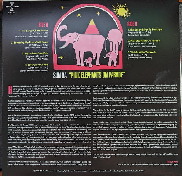 Pink Elephants On Parade | Mint (M)-
