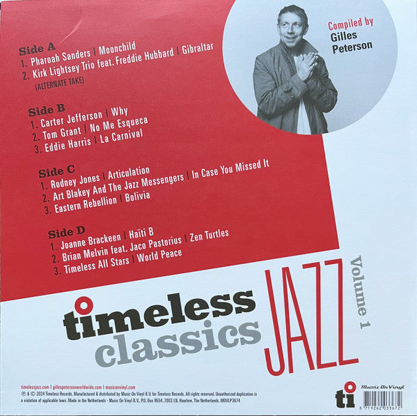 Timeless Jazz Classics Volume 1 | Mint (M) Mint (M)-