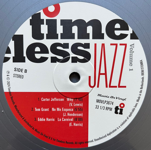 Timeless Jazz Classics Volume 1 | Mint (M) Mint (M)-