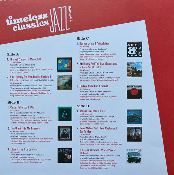 Timeless Jazz Classics Volume 1 | Mint (M) Mint (M)-