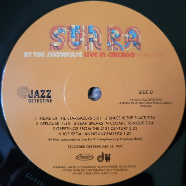 Sun Ra - At The Showcase Live In Chicago 1976-1977 | Mint (M) Mint (M)-
