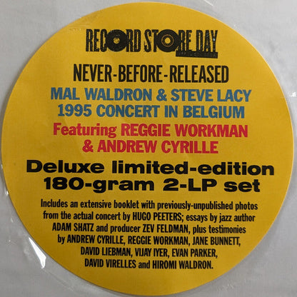 Steve Lacy / Mal Waldron - The Mighty Warriors: Live In Antwerp | Mint (M) Mint (M)-