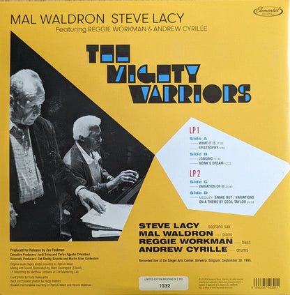 Steve Lacy / Mal Waldron - The Mighty Warriors: Live In Antwerp | Mint (M) Mint (M)-