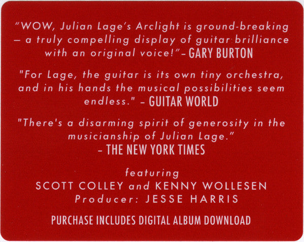 Julian Lage - Arclight | Mint (M) Mint (M)-