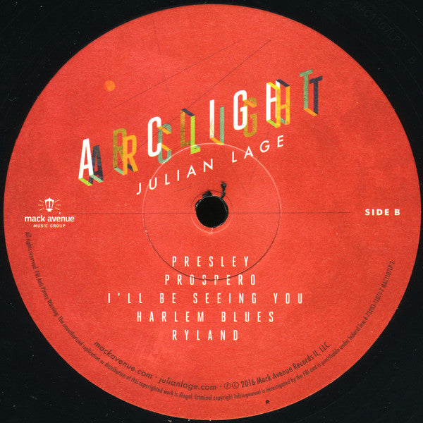 Julian Lage - Arclight | Mint (M) Mint (M)-