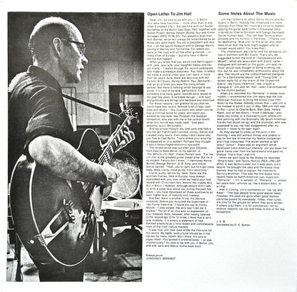 Jim Hall - It's Nice To Be With You (Jim Hall In Berlin) (VINYL) | Mint (M) Mint (M)-