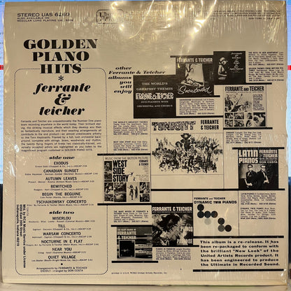 Ferrante & Teicher - Golden Piano Hits *SEALED/CLUB* | Mint (M) Mint (M)-