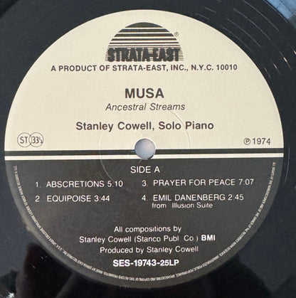 Stanley Cowell - Musa • Ancestral Streams (VINYL) | Mint (M) Mint (M)-