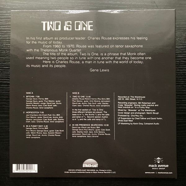 Two Is One (VINYL) |-