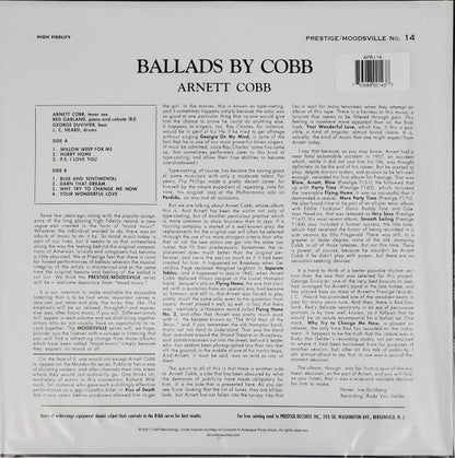 Ballads By Cobb | Mint (M) Mint (M)-