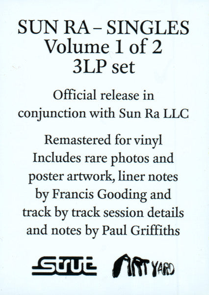 Sun Ra - Singles Volume 1 (The Definitive 45s Collection 1952-1961) | Mint (M) Mint (M)-