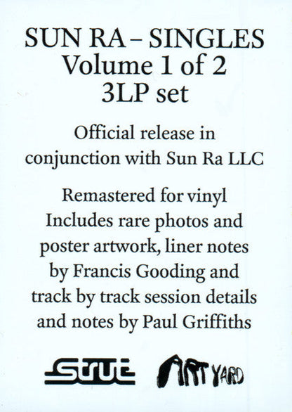 Sun Ra - Singles Volume 1 (The Definitive 45s Collection 1952-1961) | Mint (M) Mint (M)-