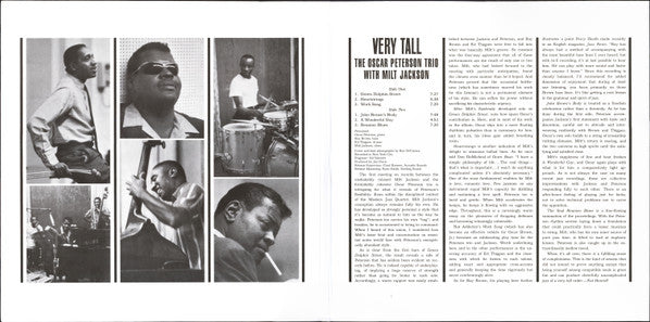 The Oscar Peterson Trio - Very Tall *ACOUSTIC SOUNDS* | Mint (M) Mint (M)-